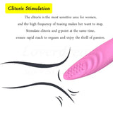 Load image into Gallery viewer, Pink Clit Vibrator Tickle Stimulator Sex Toy