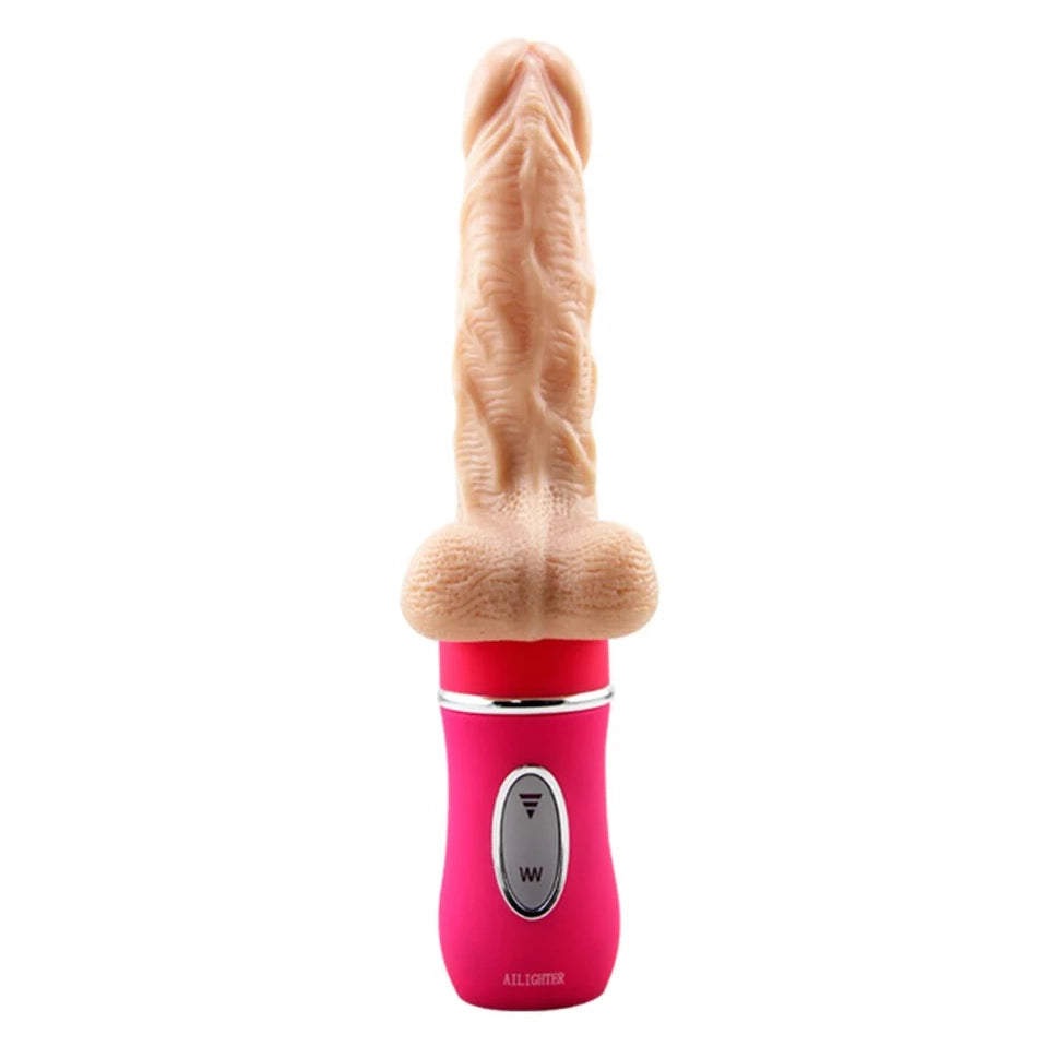 Luxury Thrusting G spot 7 inch Heated Dildo