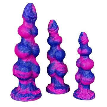 Huge Colorful Dog Wolf Monster Dildo