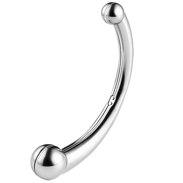 Double Headed Metal  Massage Vibrating Anal Hook
