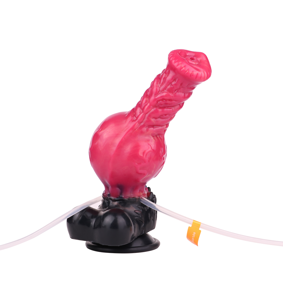 8 Inch Red Wolf Inflatable Squirting Dildo