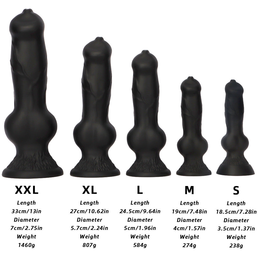 Black k9 Dildo Animal Sex Toys