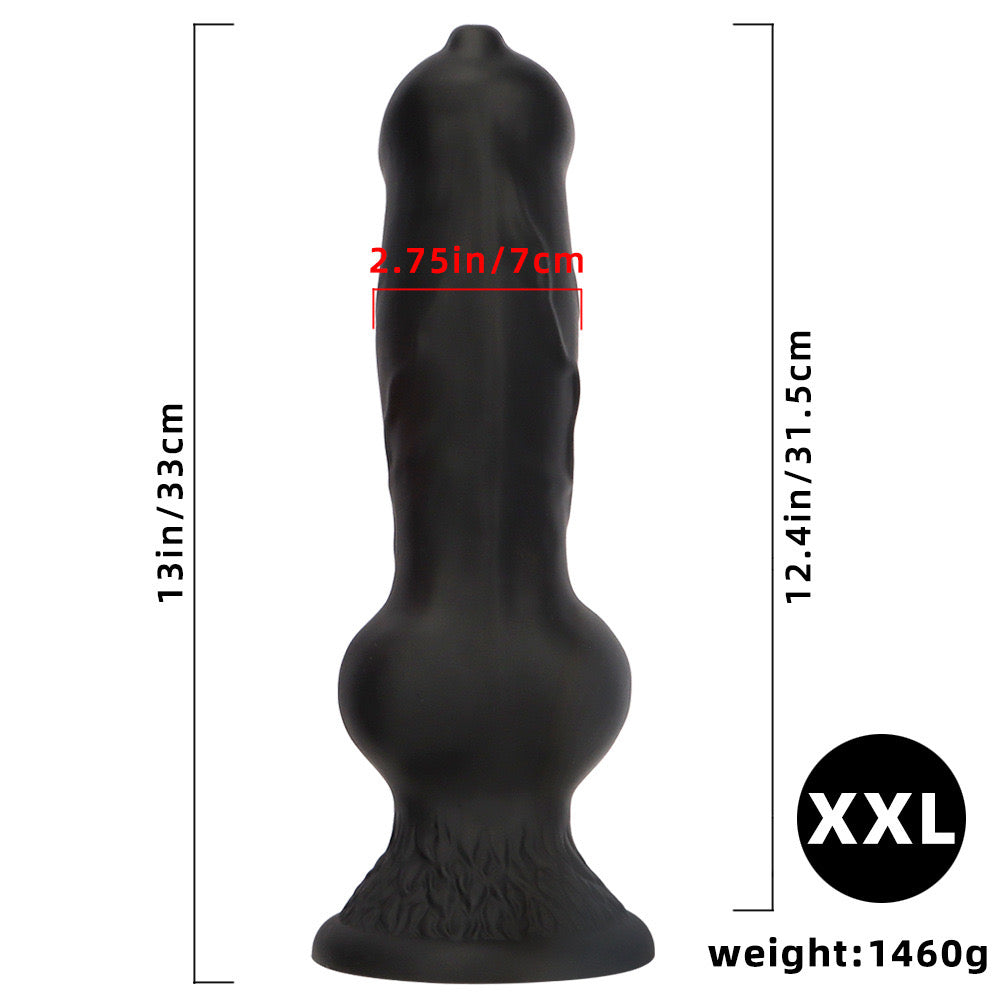 Black k9 Dildo Animal Sex Toys