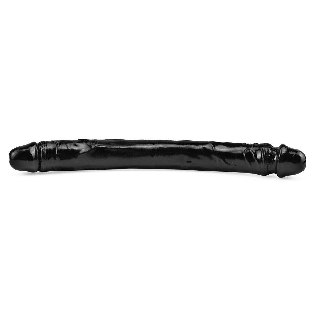 15 Inch Long Black Double Dildo