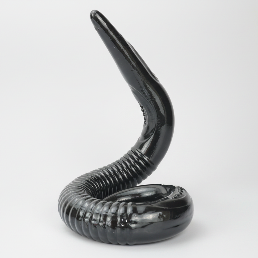 30 Inch Grey Double Headed Snake Dildo