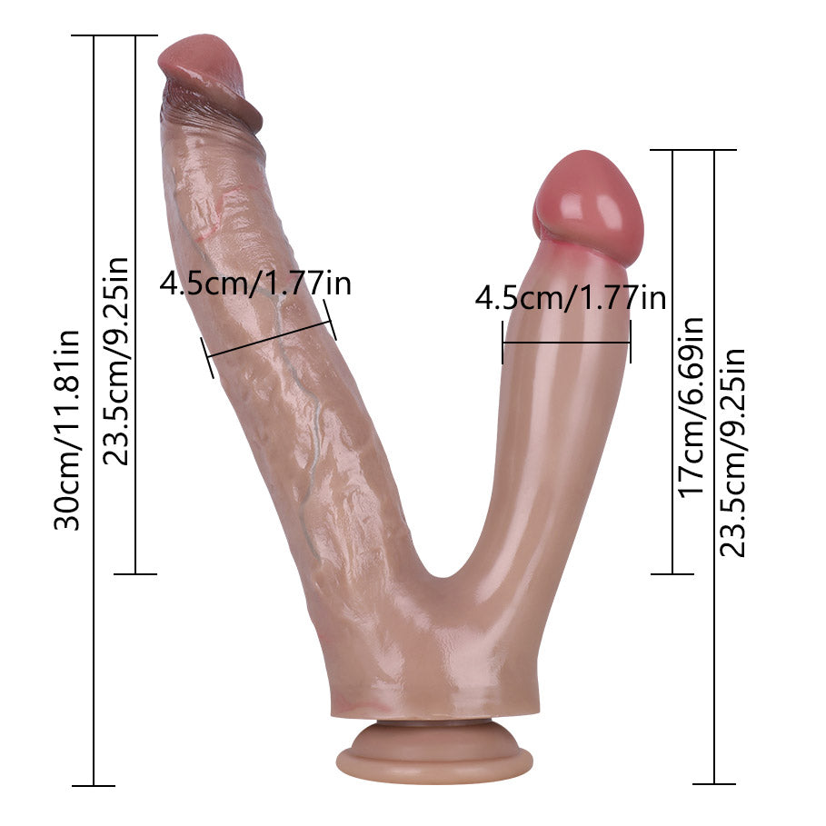 Double Penetration Realistic Penis Dildo