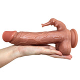 Load image into Gallery viewer, Flesh with Stimulation Feature Realistic Dildo