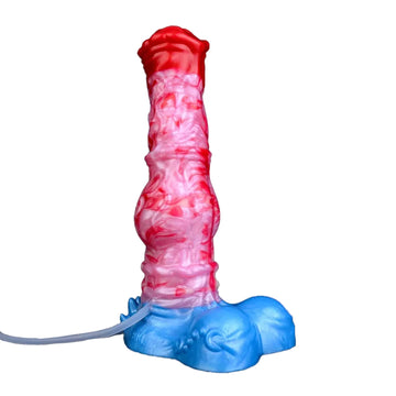 Inflatable Silicone Horse Knot Ejaculating Dildo