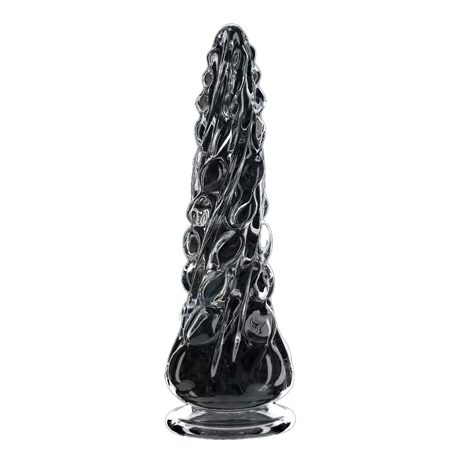 Threaded Tapered Spiked Tentacle Butt Plug