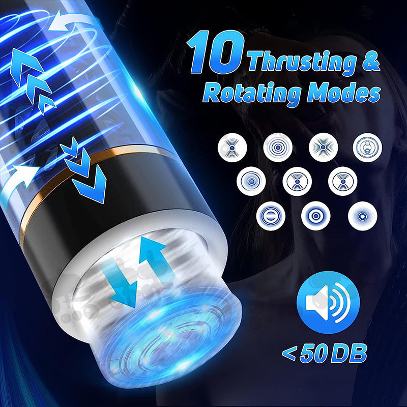 Rotating Fleshlight Boys Sex Machine Masturbator