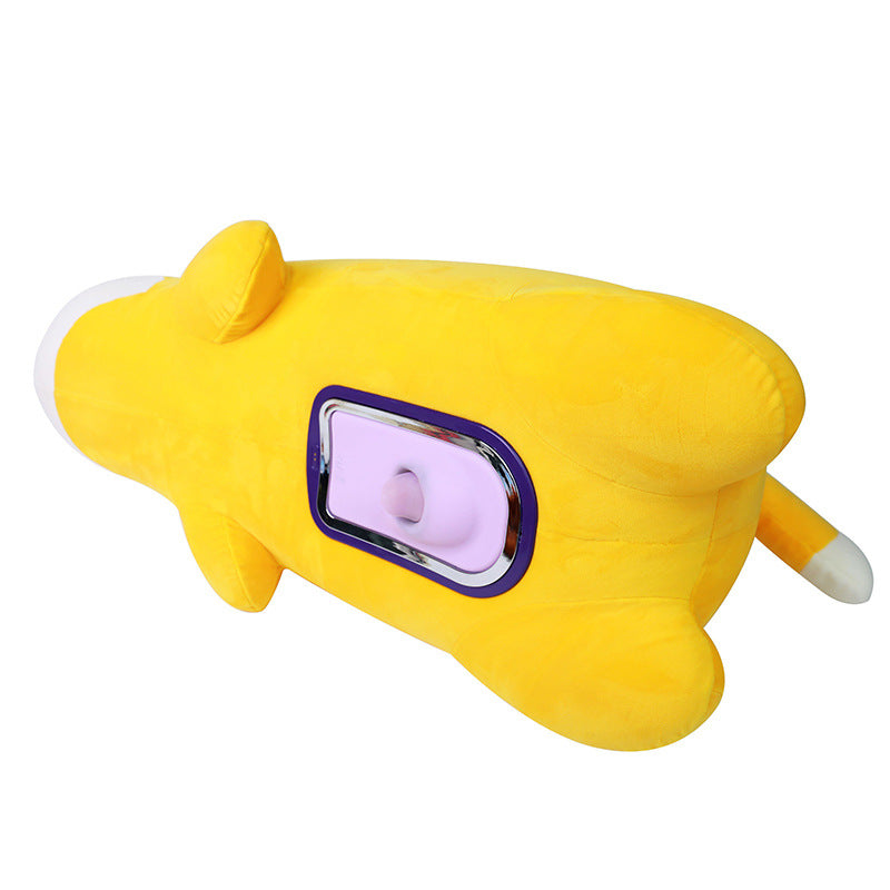 Dog Doll with Hidden Dildo Sex Machine