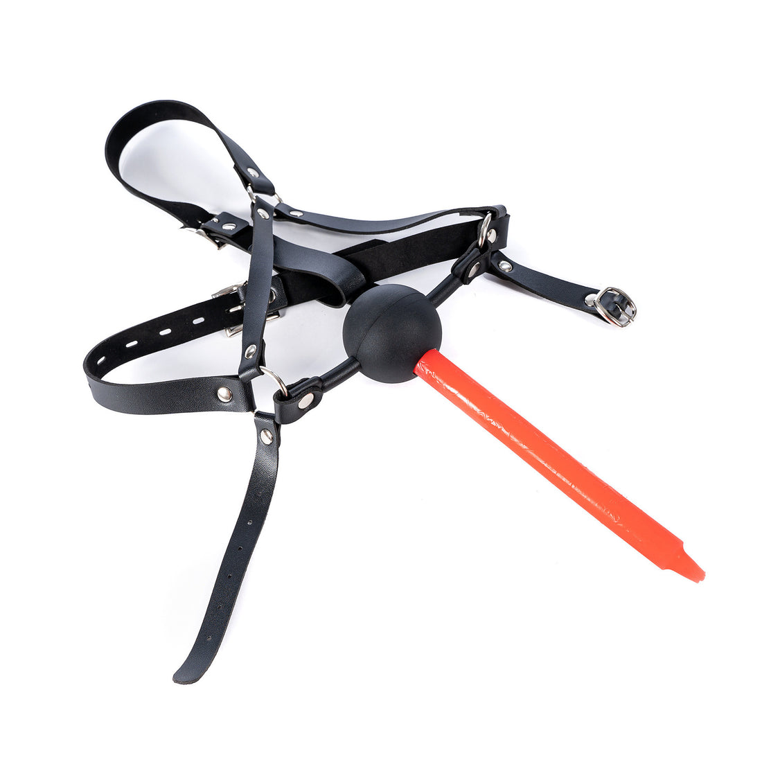 2 inch Ball Gag Bondage with Hole