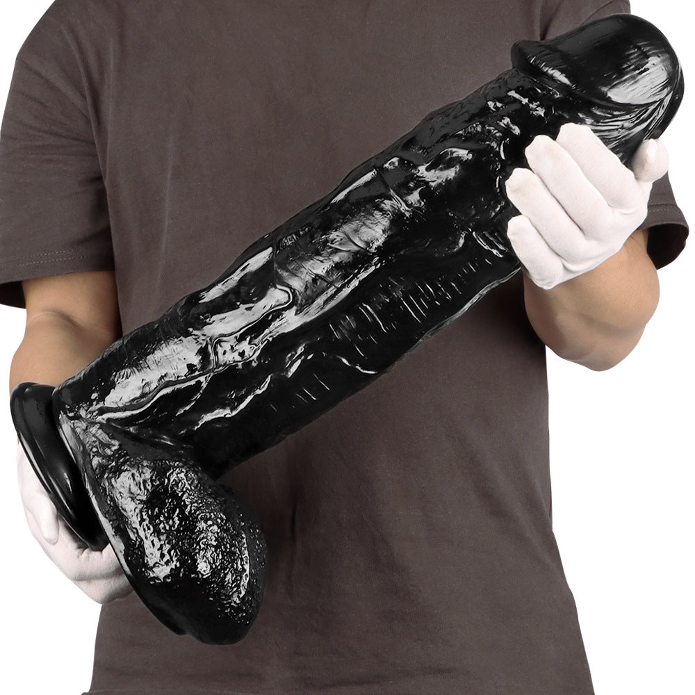 18 inch Black Huge Dildo