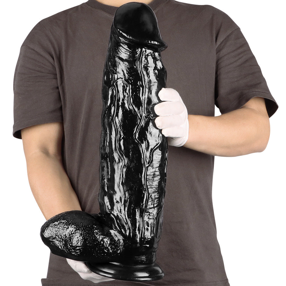 18 inch Black Huge Dildo