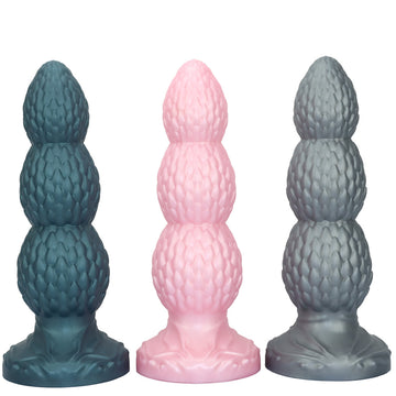 Dragon Egg Textured Butt Plug Ass Dildo