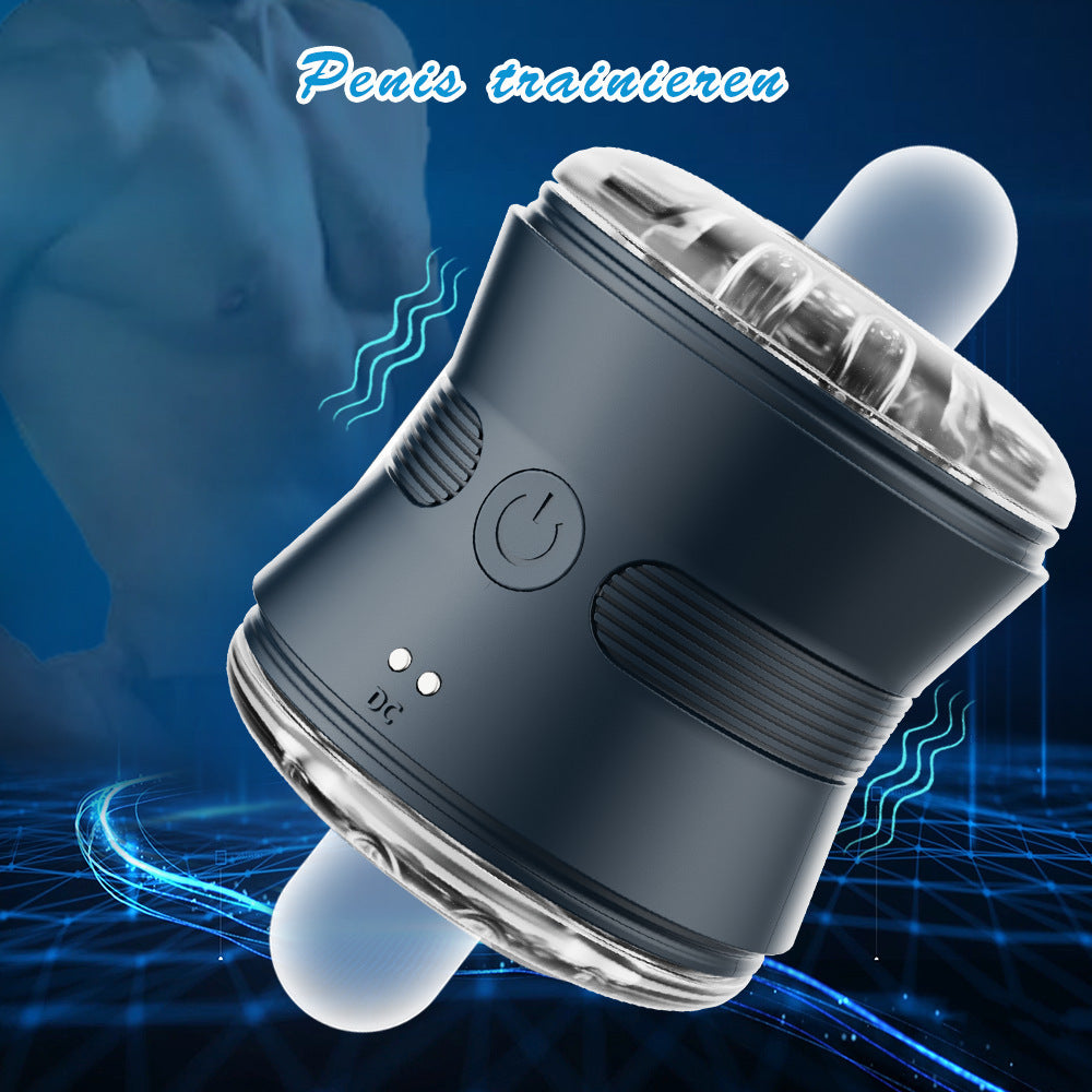 Open Ended Male Masturbator Vibrating Toy