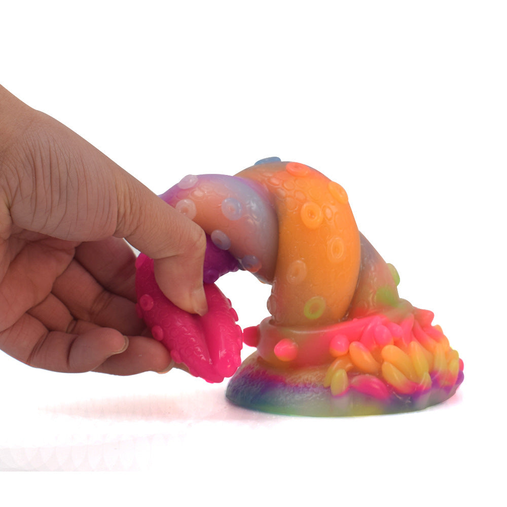 Tentacle Rainbow Light up Dildo