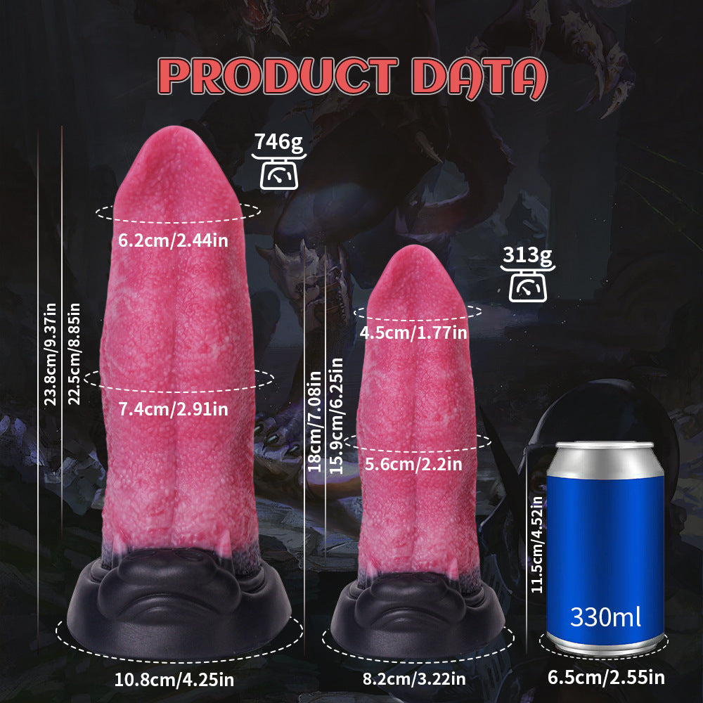 Wolf Tongue Dildo Fantasy Adult Toy