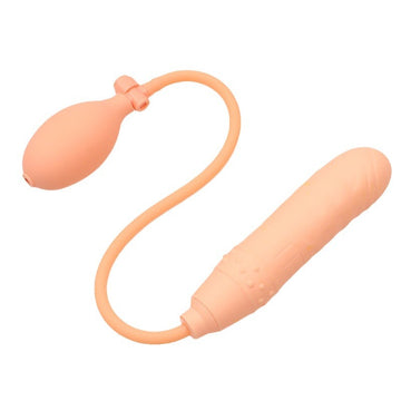 6.5 Inch Pink Silicone Inflatable Dildo