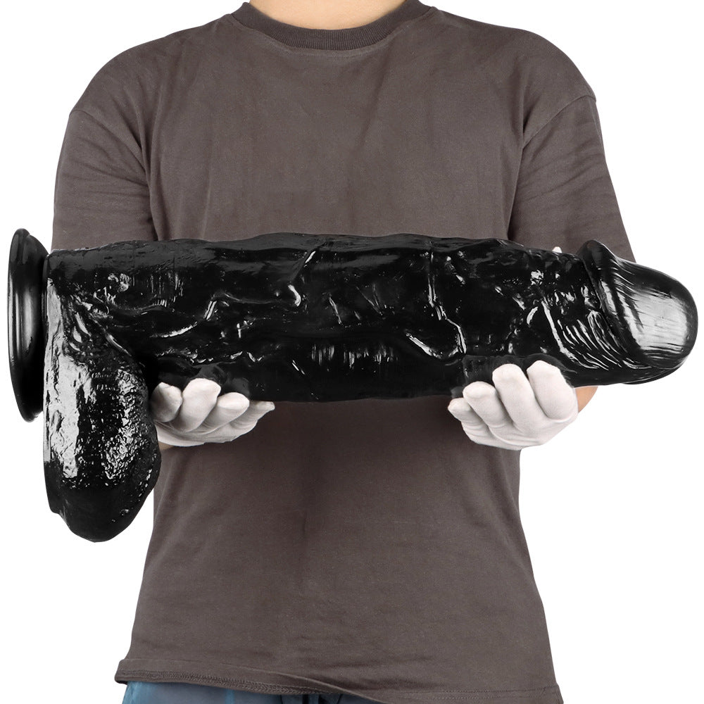 18 inch Black Huge Dildo