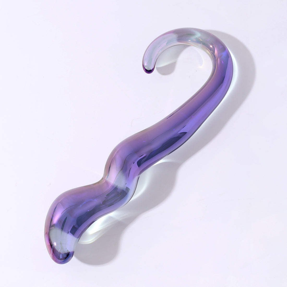 Glass G Spot Dildo Purple Noble