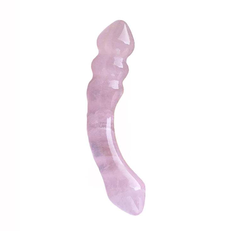Pink Aventurine Anal Dildo