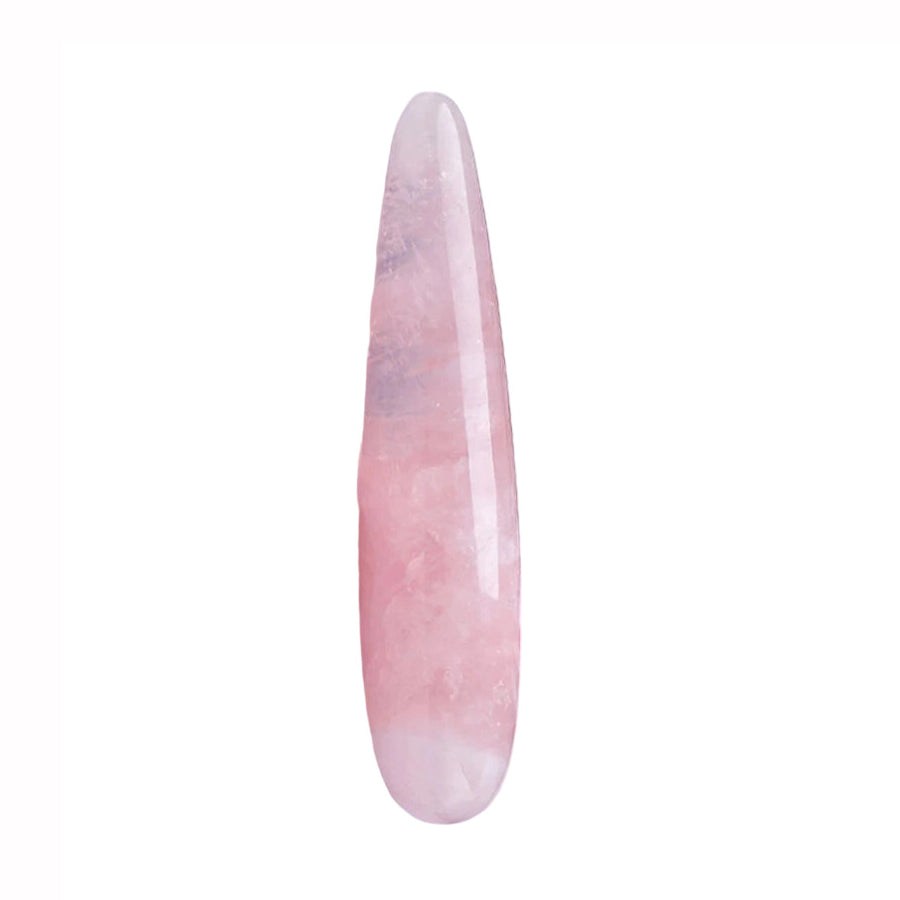 Pink Quartz Crystal Dildo