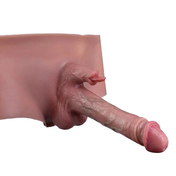 Realistic Hollow Dildo Panties Clitoral Stimulation
