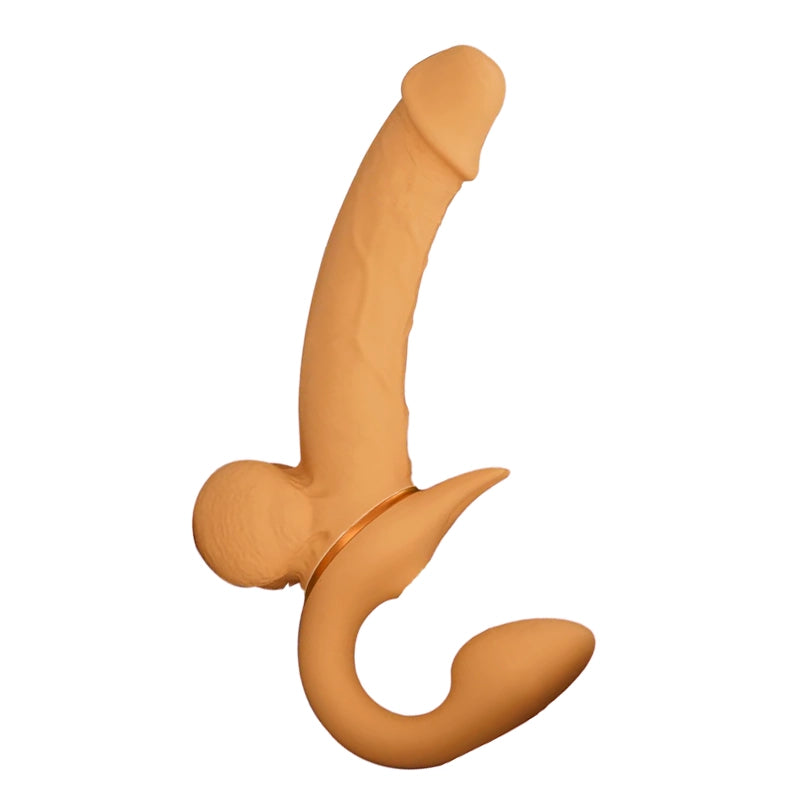 Realistic Vibrating Strapless Dildo