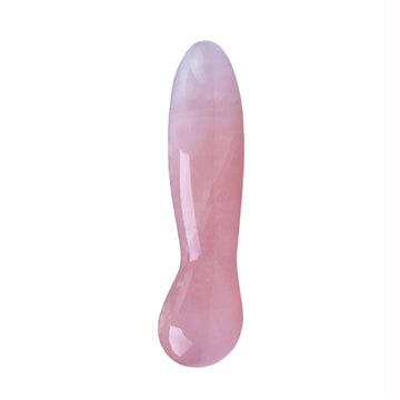 Simulation pink crystal dildo