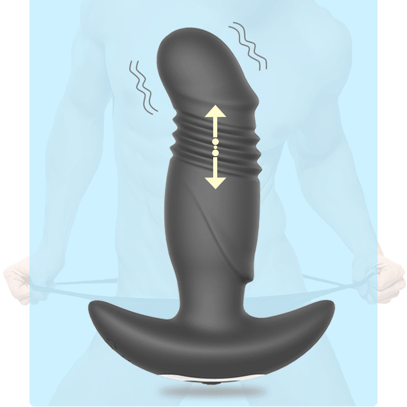 Thrust Anal Plug Prostate Remote Control Massager