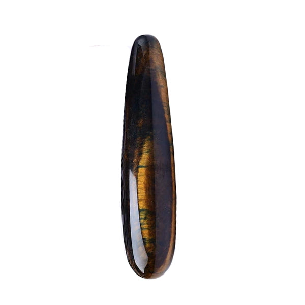 Tiger Eye Crystal Dildo