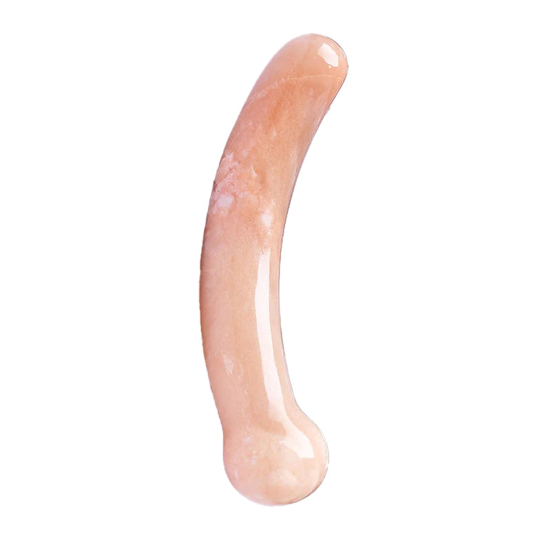 Ultra thick crystal Anal dildo