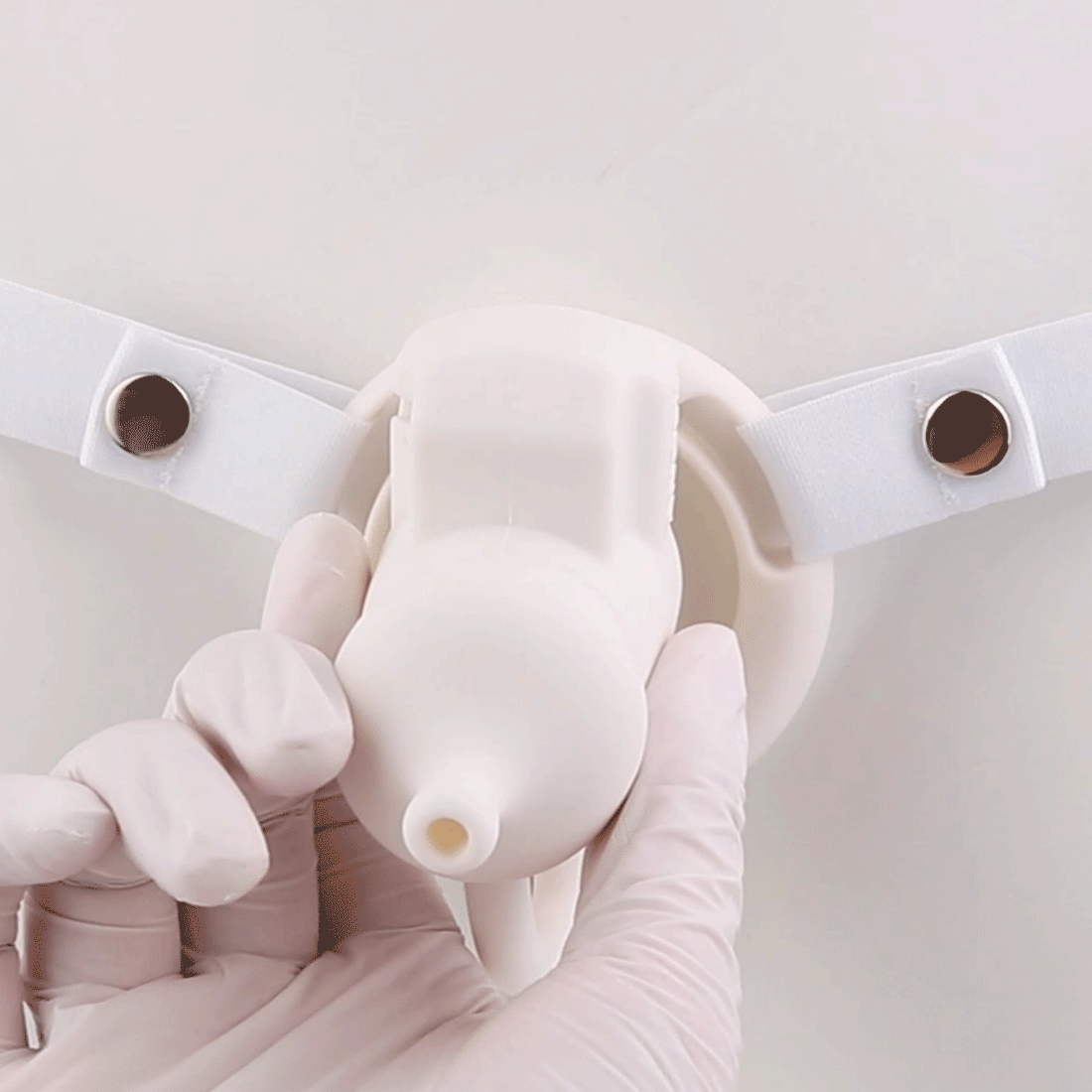 Anime Pink Cute Sissy Chastity Cage