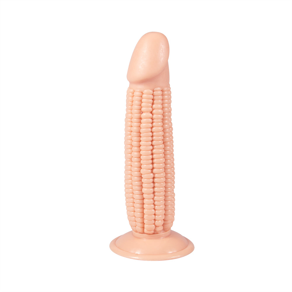 7.87 inch Skin Realistic Corn Anal Dildo