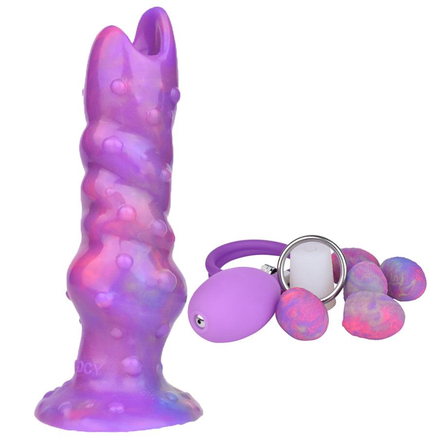 8 inch Ovipositor Dildo with Knot