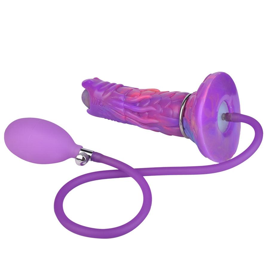 Silicone Ovipositor Dildos with Air Bag