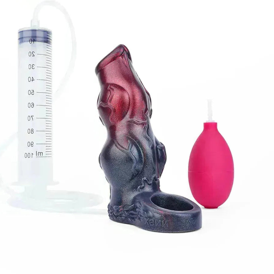 Silicone Opening Ejaculation Knot Penis Sleeve