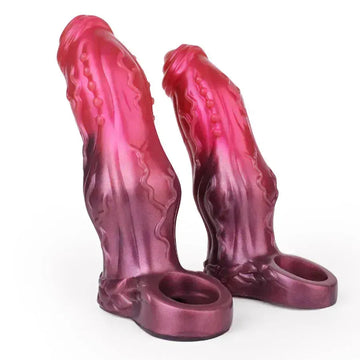 Silicone Knot Texture Men's Penis Sleeve