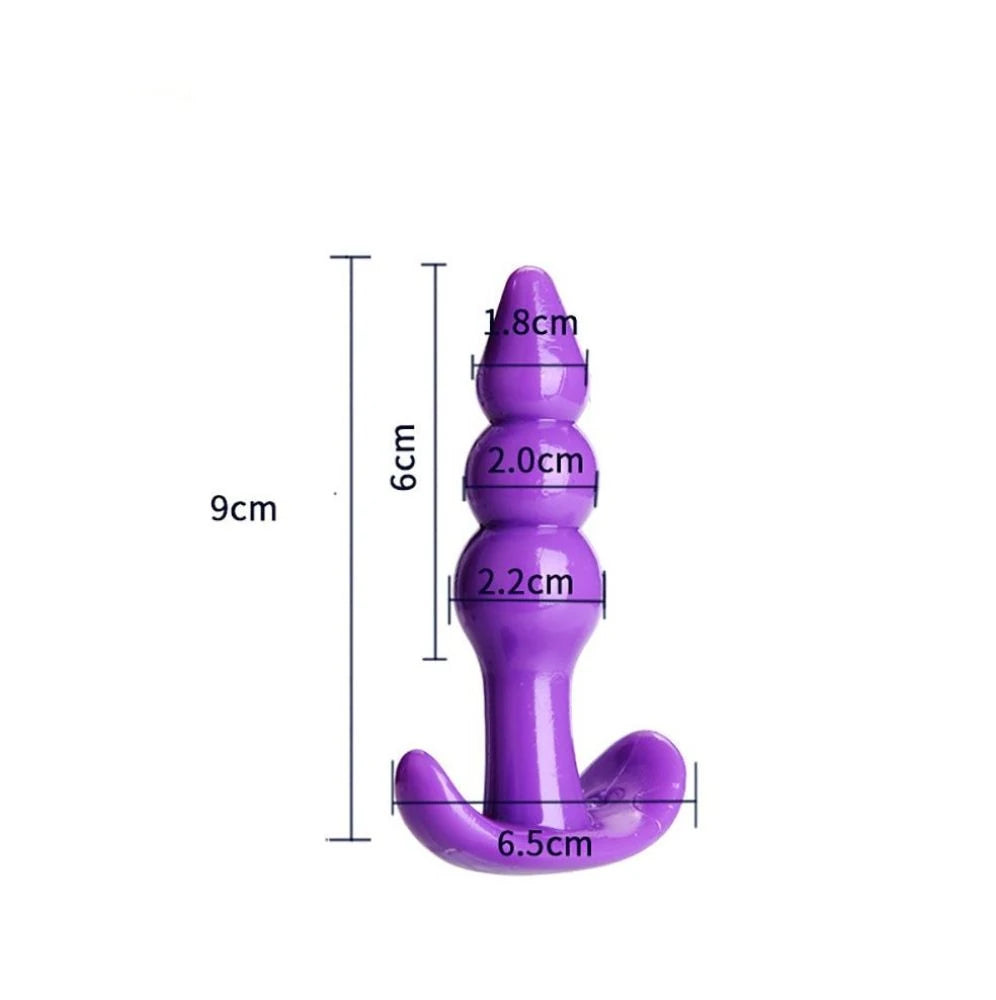 Beginner Silicone Jelly Butt Plug