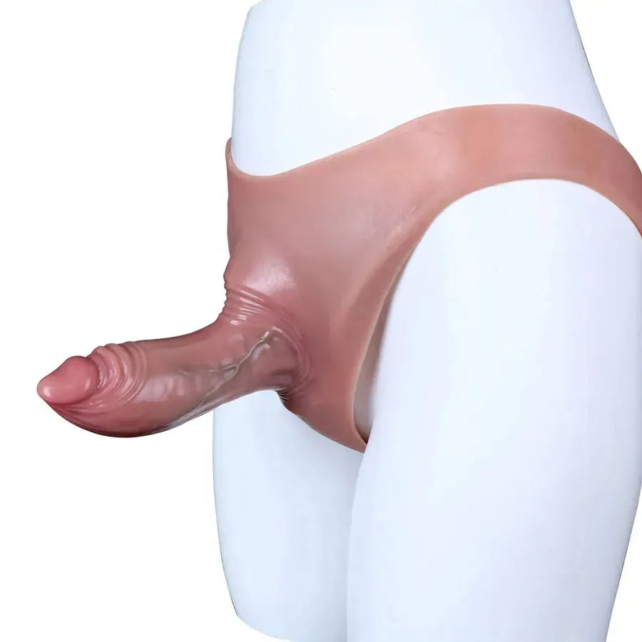 Penis Sleeve Wearable Hollow Dildo for Men