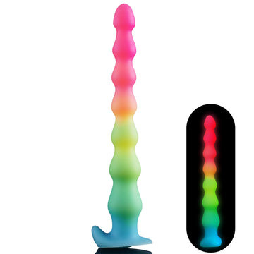 14 inch Glow in the dark Anal Bead Long Butt Plug