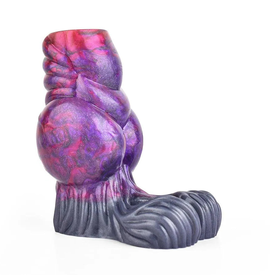 Purple Fantasy Knot Penis Girth Sleeve