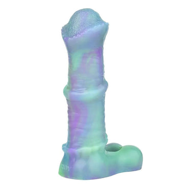Glow in the Dark 8 Inch Hollow Horse Cock Sleeve