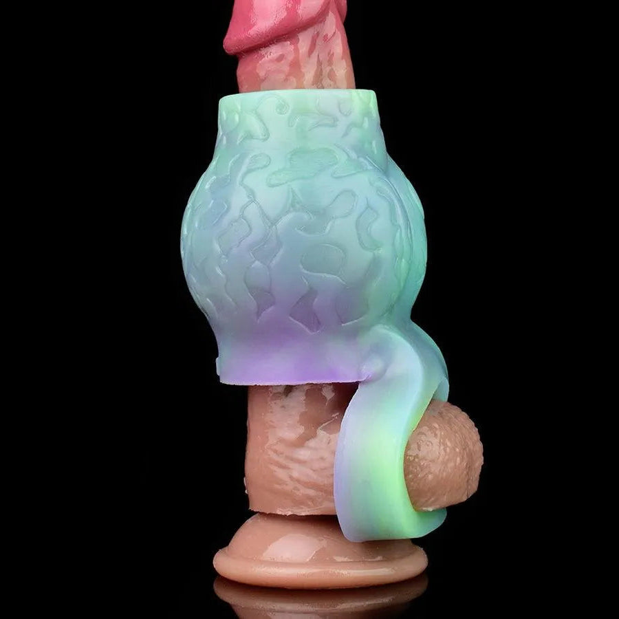 Luminous Giant Thick Silicone Cock Knots