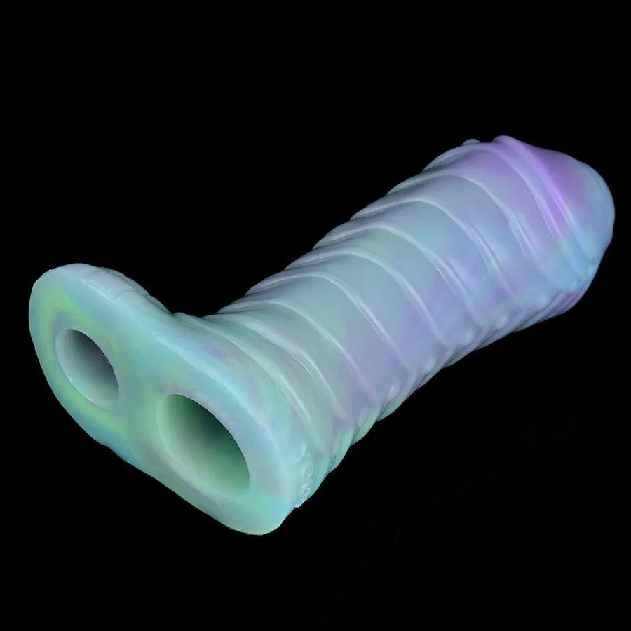 Silicone Luminous Caterpillar Alien Penis Sleeve