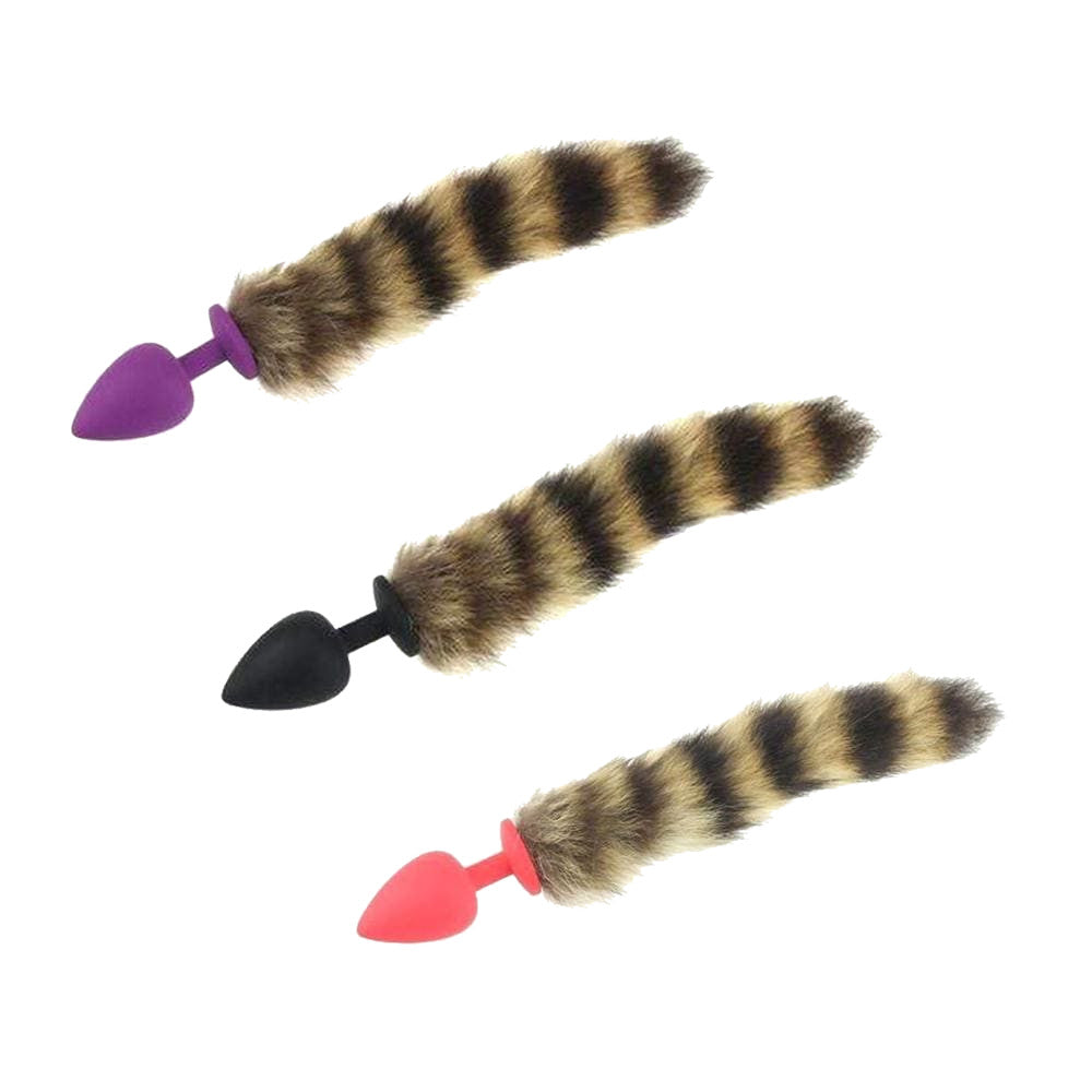 Rat Tail Butt Plug Silicone Small Animal