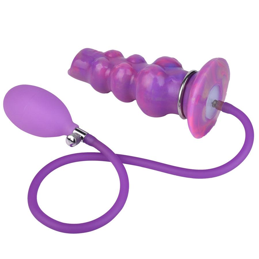 Tuberous Silicone Egg Laying Dildo