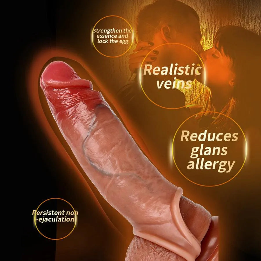 7.4 Inch Real Feel Penis Enlargement Sleeve
