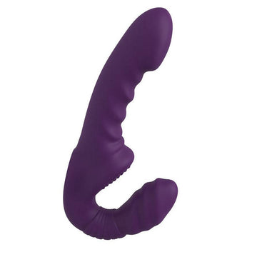 Remote Control Vibrating Strapless Dildo Couples